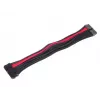 SilverStone SST-PP07-MBBR cable alargador ATX de 24 pines, 0,3 m, negro/rojo