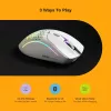Ratón Glorious Gaming Glorious Model D 2 Wireless - blanco mate, diestro, RF Wireless, 19000 DPI, blanco