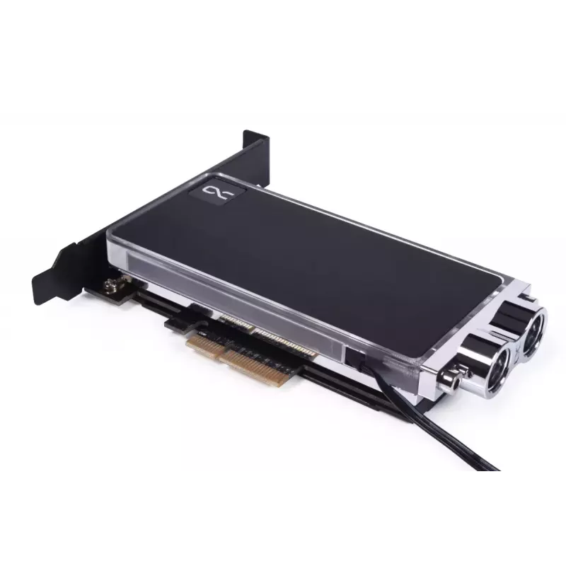 Refrigeración líquida Alphacool Core M.2 NVMe PCIe 5.0 con backplate