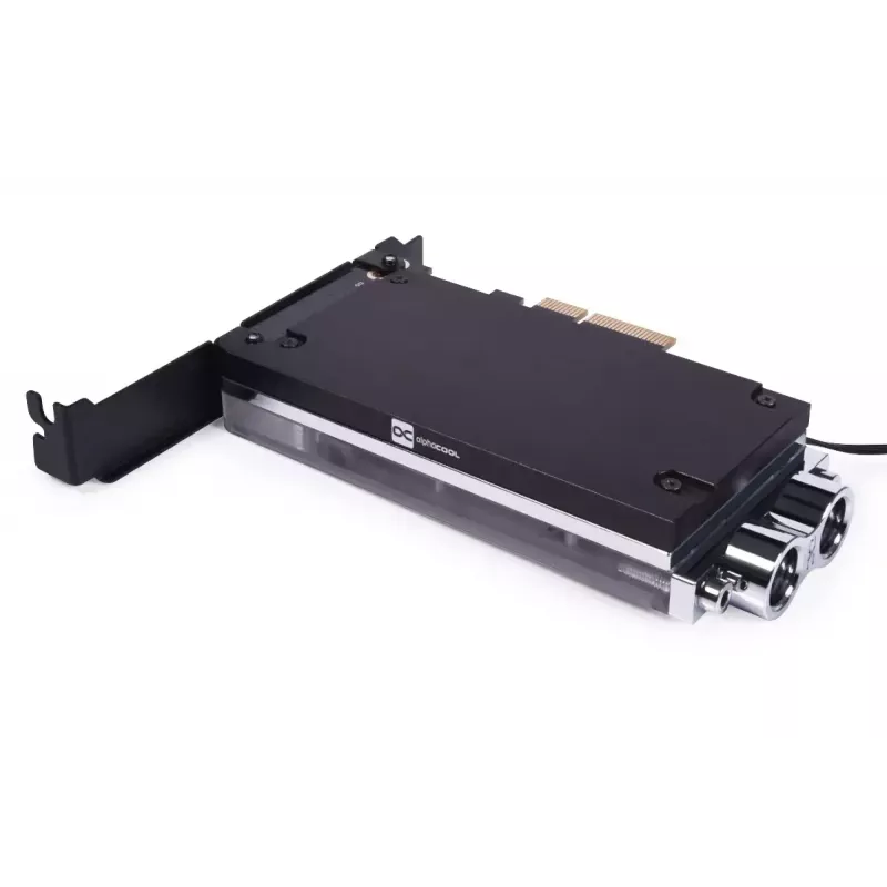 Refrigeración líquida Alphacool Core M.2 NVMe PCIe 5.0 con backplate