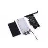 Refrigeración líquida Alphacool Core M.2 NVMe PCIe 5.0 con backplate