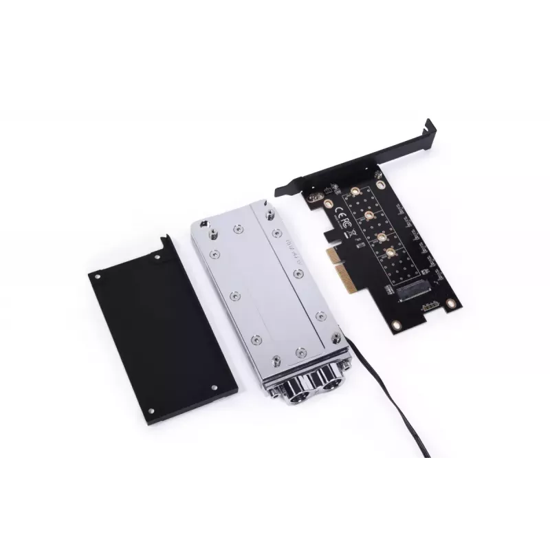 Refrigeración líquida Alphacool Core M.2 NVMe PCIe 5.0 con backplate
