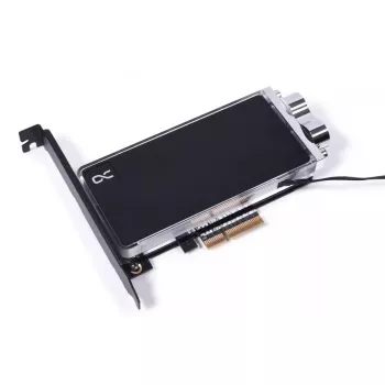 Refrigeración líquida Alphacool Core M.2 NVMe PCIe 5.0 con backplate