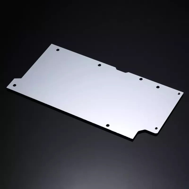 Bloque de agua + backplate Phanteks Glacier G40 acrílico cobre gris transparente