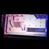 Bloque de agua + backplate Phanteks Glacier G40 acrílico cobre gris transparente