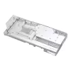 Bloque de agua + backplate Phanteks Glacier G40 acrílico cobre gris transparente
