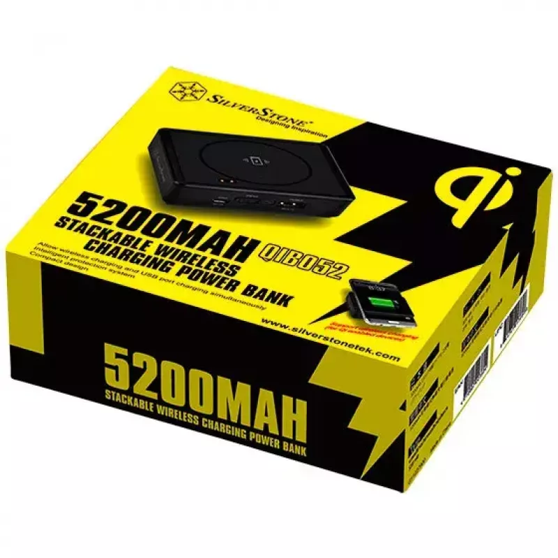 Batería portátil Silverstone QIB052 5200 mAh