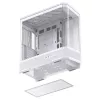 Caja de ordenador Jonsbo D400 Torre Midi ATX Cristal Templado – Blanco