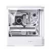 Caja de ordenador Jonsbo D400 Torre Midi ATX Cristal Templado – Blanco