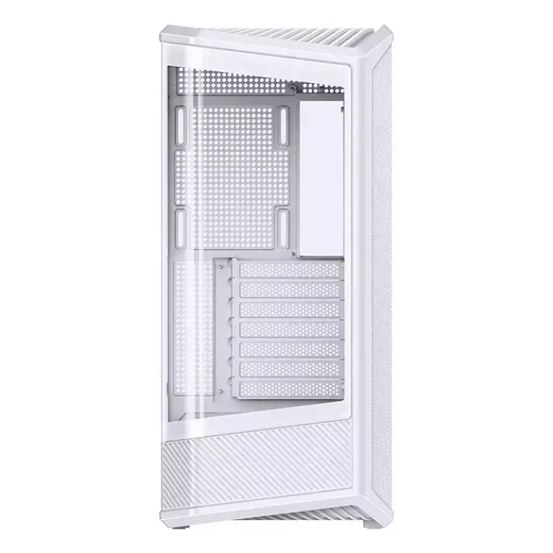 Caja de ordenador Jonsbo D400 Torre Midi ATX Cristal Templado – Blanco