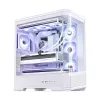 Caja de ordenador Jonsbo D400 Torre Midi ATX Cristal Templado – Blanco