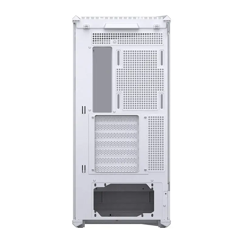 Caja de ordenador Jonsbo D400 Torre Midi ATX Cristal Templado – Blanco