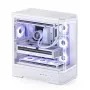 Caja de ordenador Jonsbo D400 Torre Midi ATX Cristal Templado – Blanco