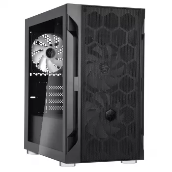 Caja de PC Silverstone FARA H1M PRO Torre Micro Negro
