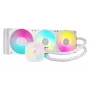 Disipador CPU CORSAIR - Icue Link Titan 360 Rx RGB Refrigeración líquida AIO - Blanco