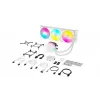 Disipador CPU CORSAIR - Icue Link Titan 360 Rx RGB Refrigeración líquida AIO - Blanco