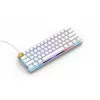 Glorious Gaming GMMK Teclado USB QWERTY US International Plata, Blanco