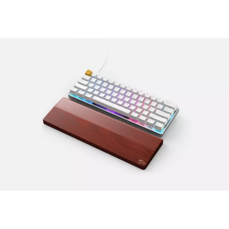 Glorious Gaming GMMK Teclado USB QWERTY US International Plata, Blanco