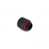 Extensor BitsPower BP-CBWP-C60 — Accesorio de refrigeración para PC de latón, 15 mm de ancho, negro/rojo