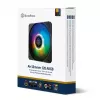 Disipador de aire Silverstone Air Slimmer 120 12 cm Negro Transparente