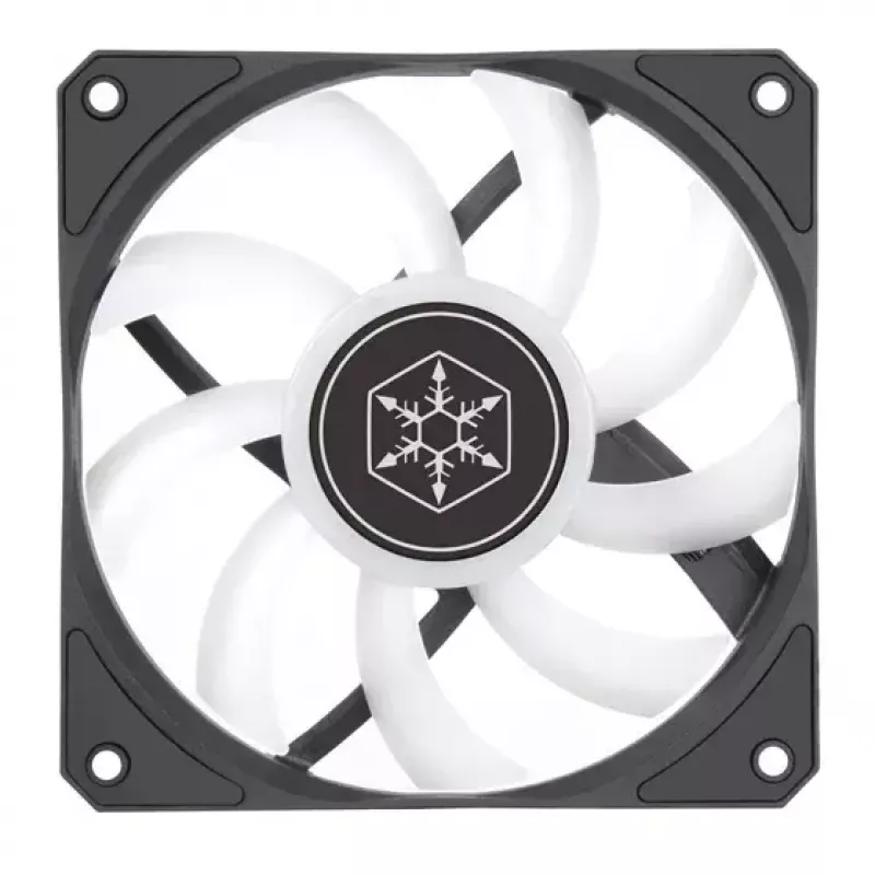 Disipador de aire Silverstone Air Slimmer 120 12 cm Negro Transparente