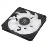 Disipador de aire Silverstone Air Slimmer 120 12 cm Negro Transparente