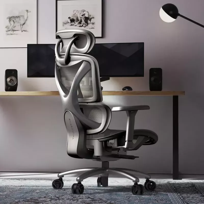 Silla de malla ThunderX3 XTC Respaldo de malla Negro Altura 118-126 cm