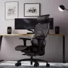 Silla de malla ThunderX3 XTC Respaldo de malla Negro Altura 118-126 cm