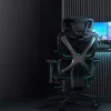Silla de malla ThunderX3 XTC Respaldo de malla Negro Altura 118-126 cm