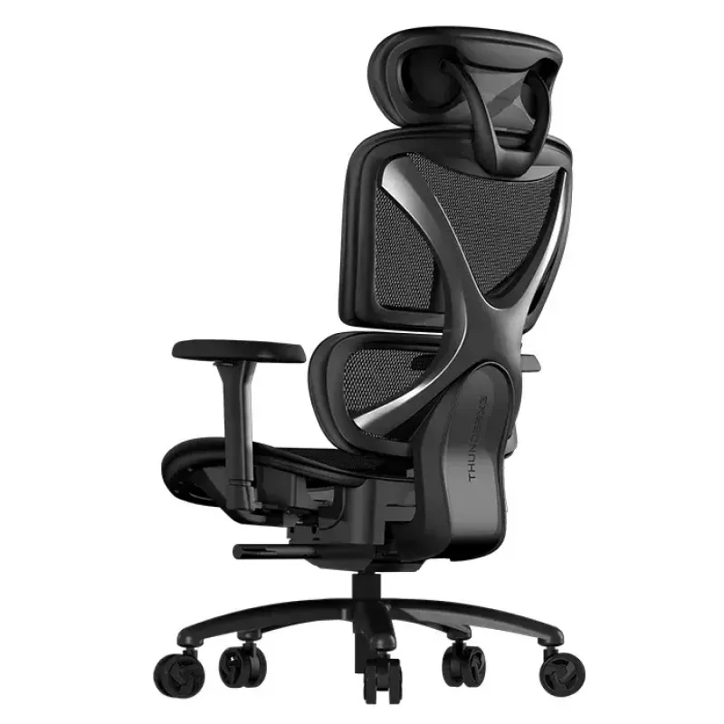 Silla de malla ThunderX3 XTC Respaldo de malla Negro Altura 118-126 cm