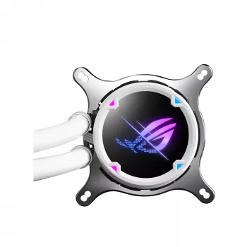 ASUS ROG STRIX LC II 240 ARGB White Edition refrigeración líquida todo en uno para procesador 12 cm 1 ud.