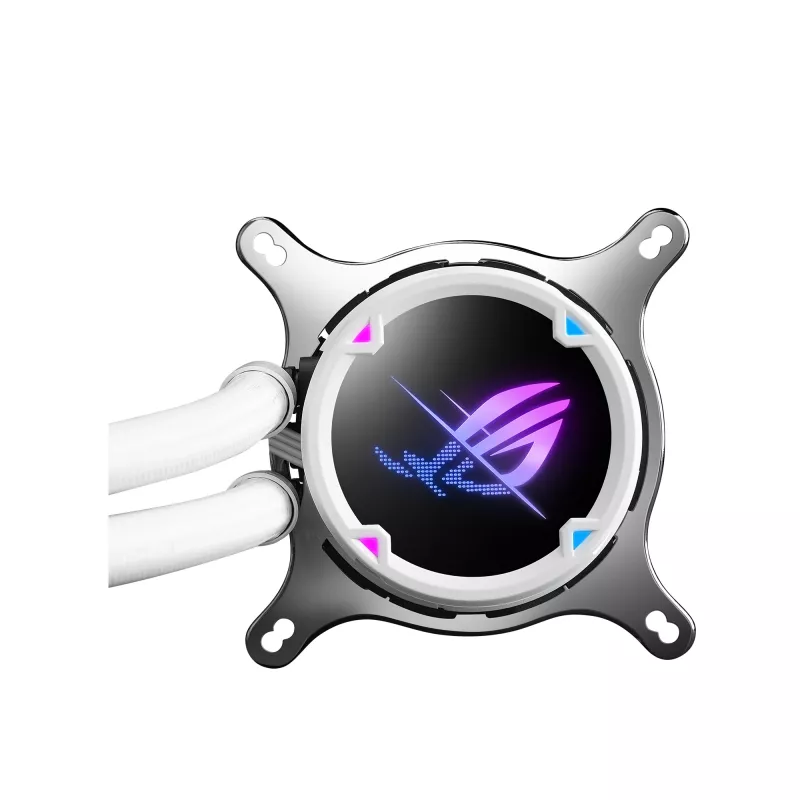 ASUS ROG STRIX LC II 240 ARGB White Edition refrigeración líquida todo en uno para procesador 12 cm 1 ud.