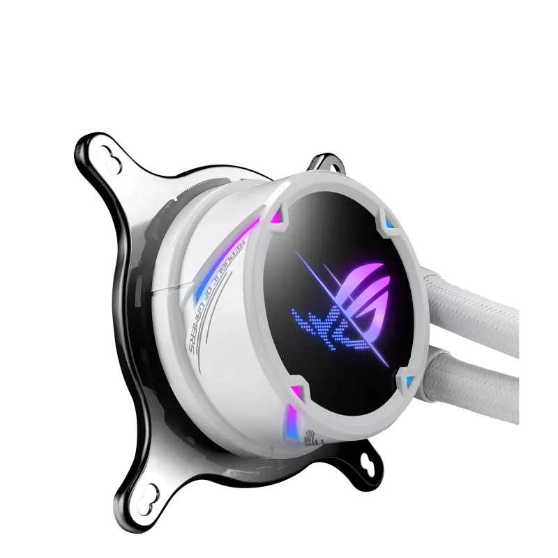 ASUS ROG STRIX LC II 240 ARGB White Edition refrigeración líquida todo en uno para procesador 12 cm 1 ud.