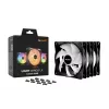Ventilador para caja de PC be quiet LIGHT WINGS LX 120mm PWM pack de 3 negro 12 cm 3 uds.