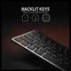 Axagon HMC-KB-GE, hub USB 5Gbps con teclado, HDMI 4K/60Hz, 3x USB-A, SD/mSD, audio, PD 100, distribución alemana