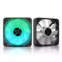 APNX FP2-120 PWM ARGB ventilador de caja, 120 mm, 500–1800 rpm, 83,85 CFM, 34,8 dB, negro