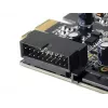 Tarjeta de interfaz Silverstone EC04-E interna USB 3.2 Gen 1