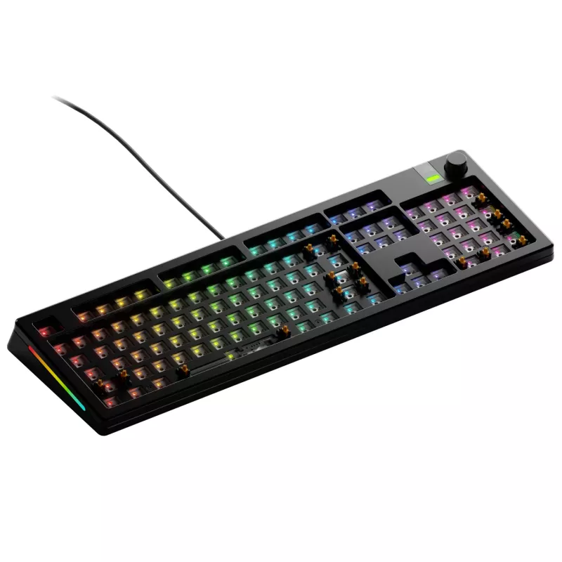 Teclado barebones Glorious PC Gaming Race GMMK 3 PRO Full-Size USB RGB LED