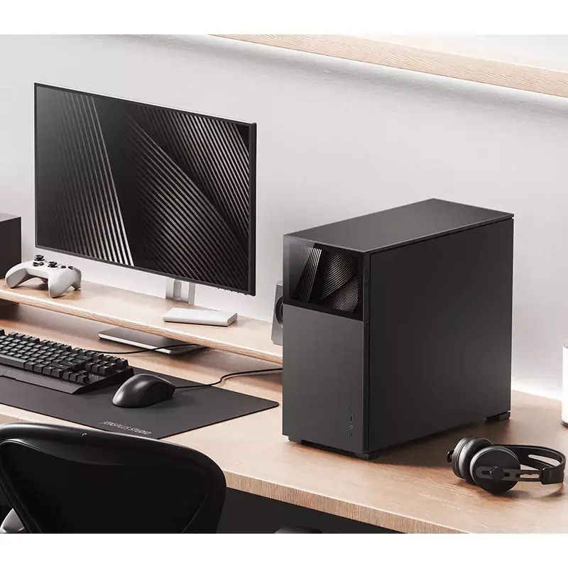 Caja PC Jonsbo D41 STD Midi Tower negro