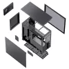 Caja PC Jonsbo D41 STD Midi Tower negro
