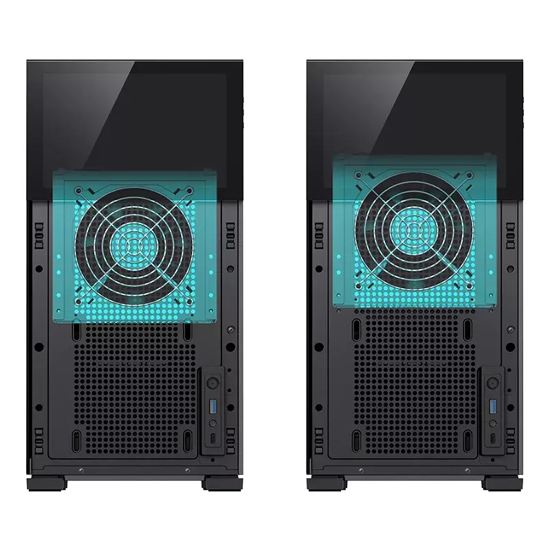 Caja PC Jonsbo D41 STD Midi Tower negro