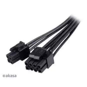 Cable adaptador Akasa AK-CBPW22-15 – 8-Pin-EPS a 4-Pin-ATX, 15 cm