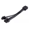 Cable adaptador Akasa AK-CBPW22-15 de EPS de 8 pines a EPS de 8 pines + ATX de 4 pines, 15 cm