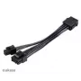 Cable adaptador Akasa AK-CBPW22-15 – 8-Pin-EPS a 4-Pin-ATX, 15 cm