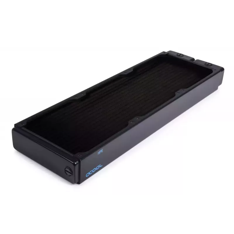 Radiador Alphacool 14442 latón cobre acero inoxidable negro 144 mm