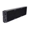 Radiador Alphacool 14442 latón cobre acero inoxidable negro 144 mm