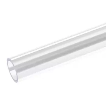 Tubo para sistema de refrigeración de ordenador BitsPower BP-NCPLT14-L500 — PETG, 1,4 cm de diámetro, 50 cm de longitud, transparente