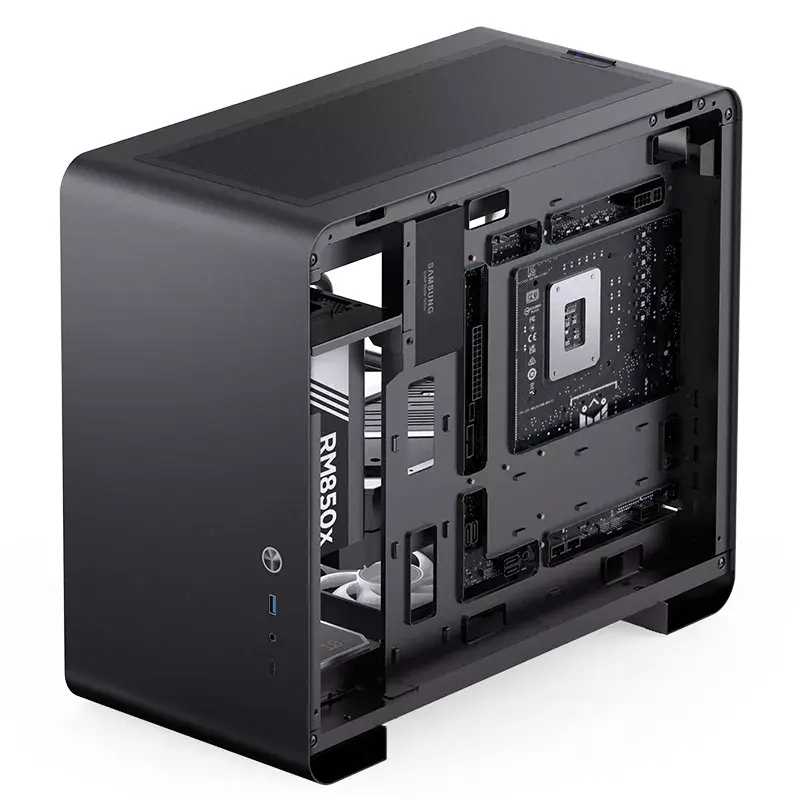 Caja de PC Jonsbo U4 Mini Mini Tower negra