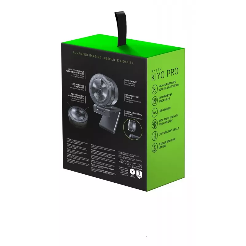 Webcam Razer Kiyo Pro 2,1 MP 1920 x 1080 píxeles USB negra