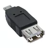 Adaptador InLine Micro USB Micro-A macho a USB Type A hembra 31600